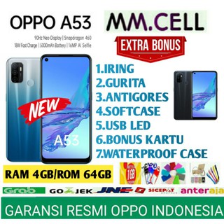 OPPO A53 RAM 4/64 GB GARANSI RESMI OPPO INDONESIA | Shopee