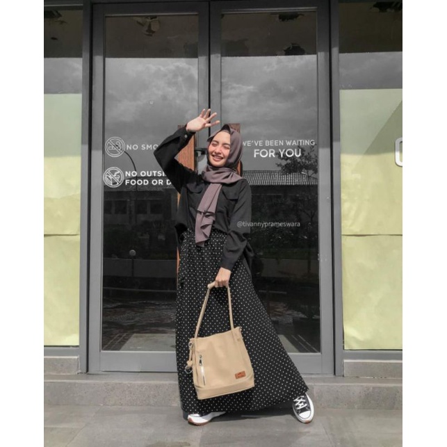 READY TOTEBAG MARIA/ SLINGBAG CHOCOLY ORIGINAL BY BIRU TSABITA