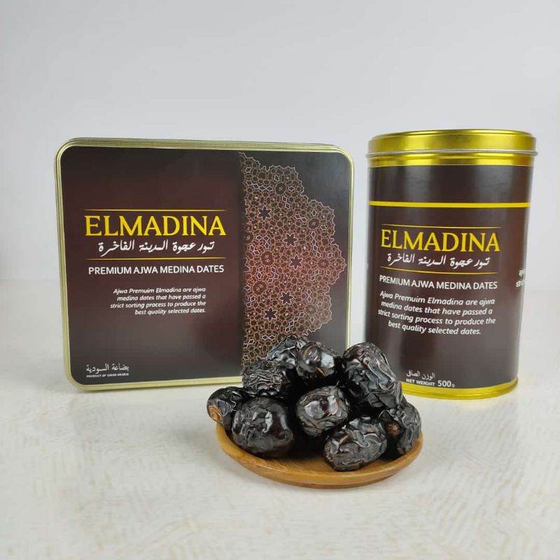 

Kurma Ajwa Premium Elmadina 500 gr