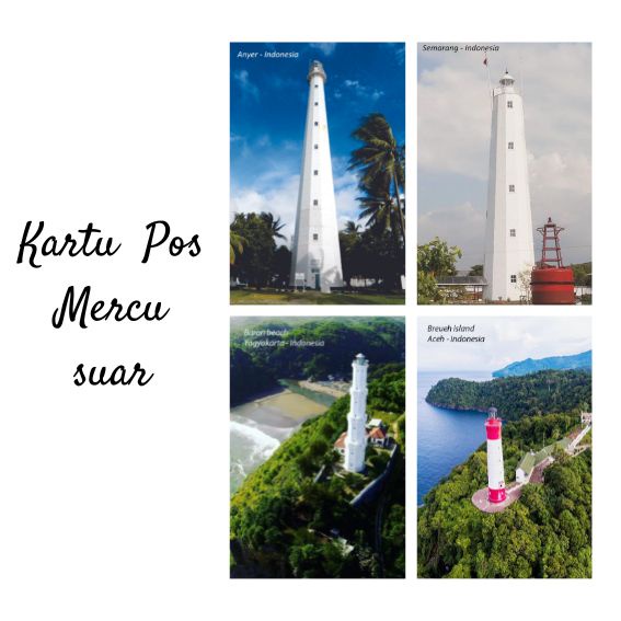 

MC- Kartu pos kartupos Mercusuar / Lighthouse Postcard