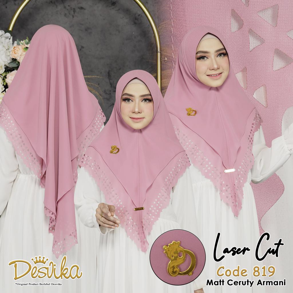 KHIMAR DESVIKA DC 819 KHIMAR CERUTY  LACER CUT ORIGINAL DESVIKA DC