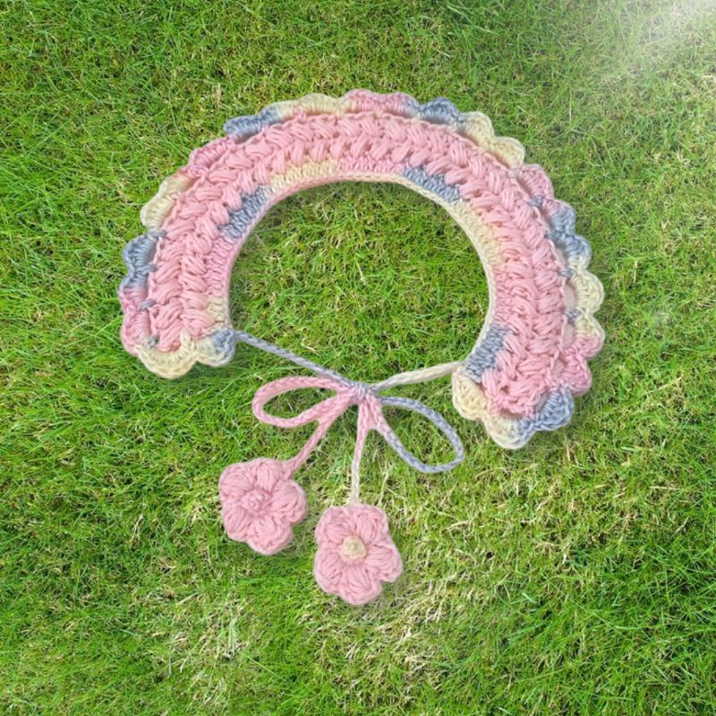 Kalung Kucing Rajut | Pet Collar | Kalung Kucing Lucu