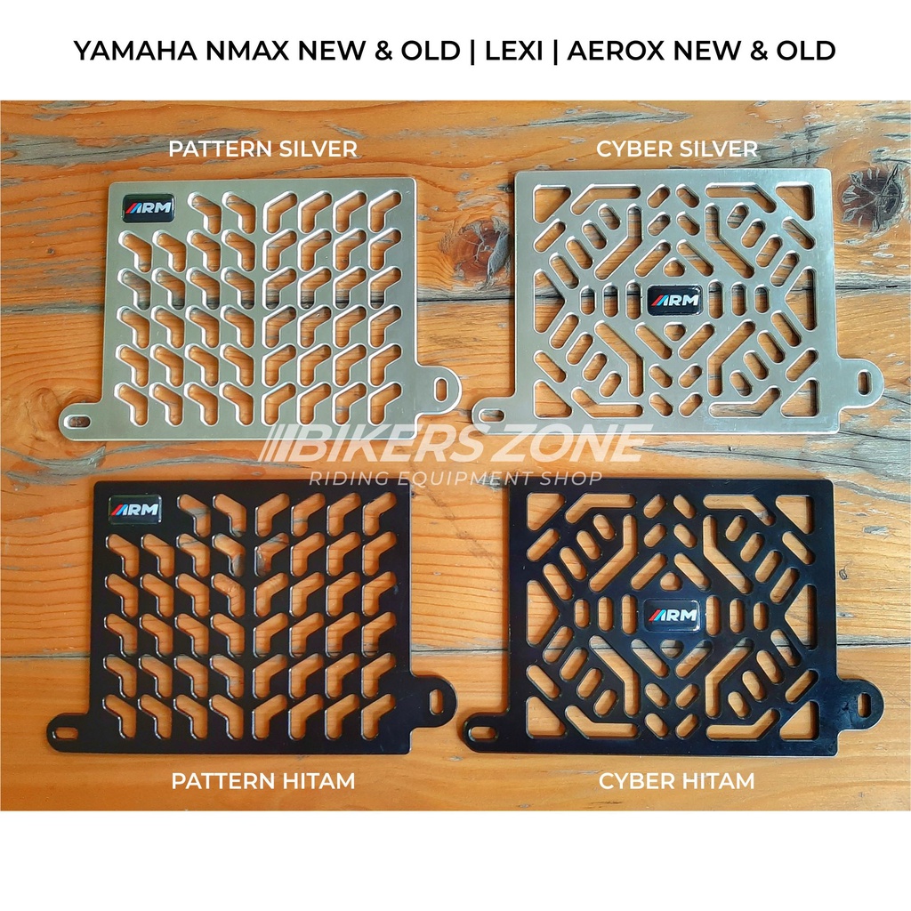 Cover radiator full cnc - ARM  - NMAX AEROX LEXI | VARIO ADV PCX