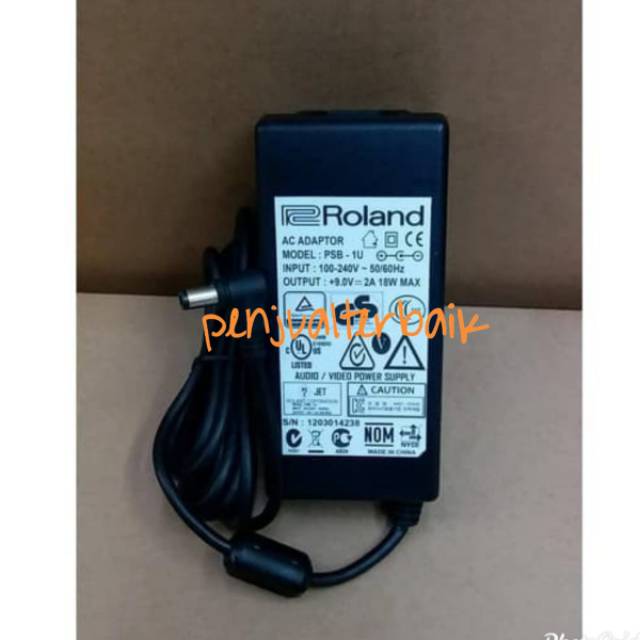 ADAPTOR KEYBOARD ROLAND PSB-1U|9V-2A