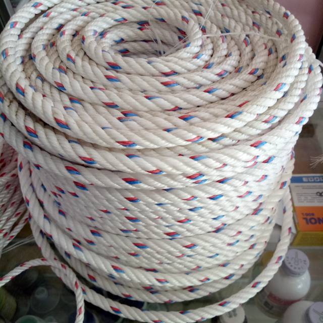 

Tali tambang plastik tebal harga per 1 meter ukuran 10 mm
