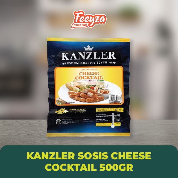 

Kanzler Sosis Cheese Cocktail 500gr