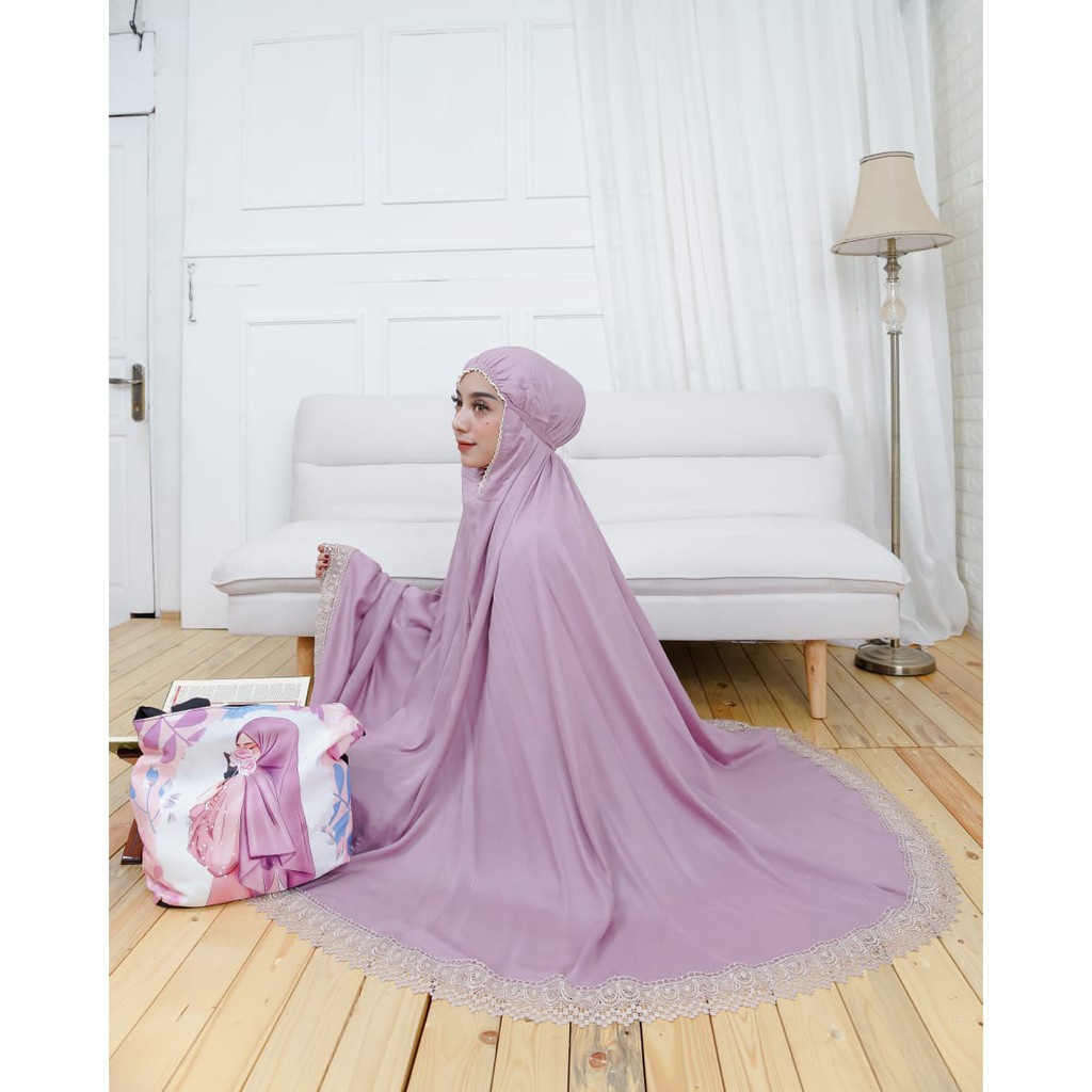 COD Mukena dewasa mukena bordir mukena jumbo mukena mewah mukena set tas mukena sakura baru 2021
