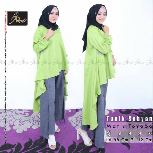 Tunik Sabyan / Tunik Ori Arrafi