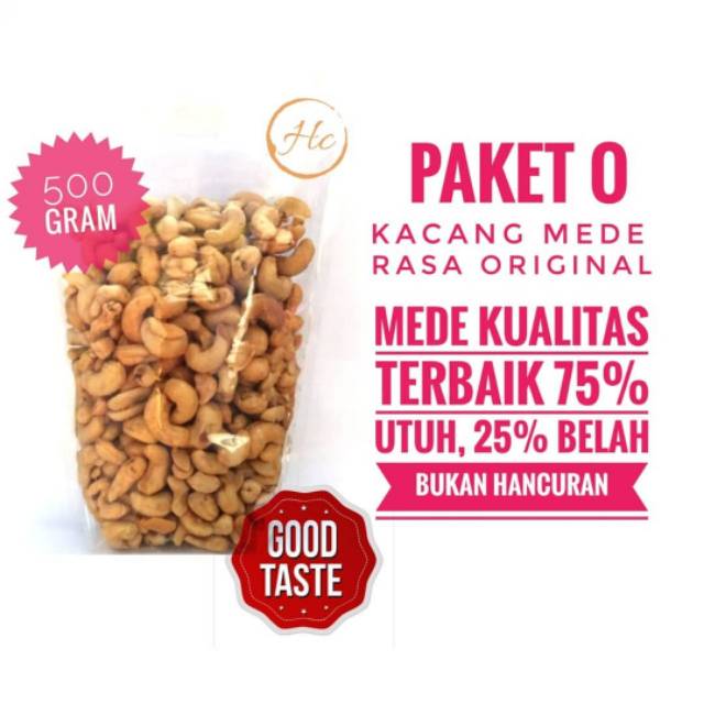 

Kacang Mede / Kacang Mete 500 Gram