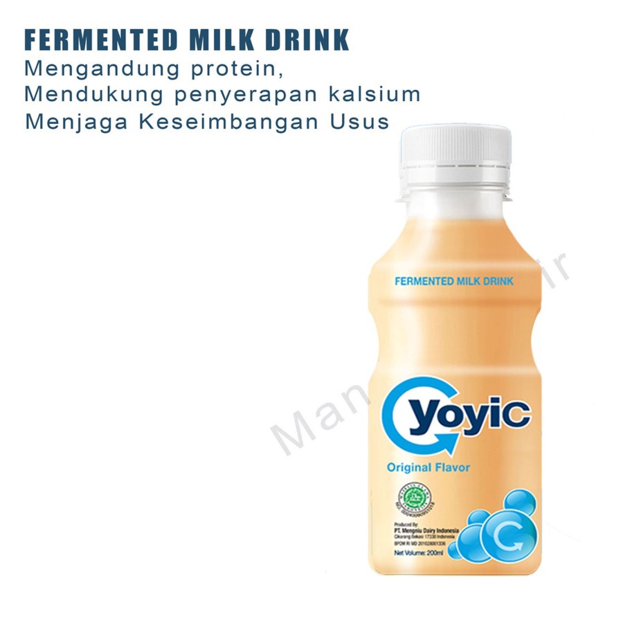 MINUMAN SUSU FERMENTASI * YOYIC * 130ML * 6 PCS