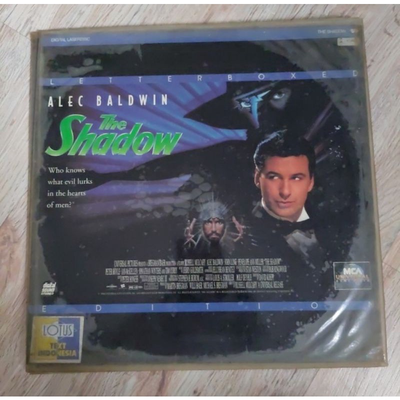 Kaset Laser disc The Shadow