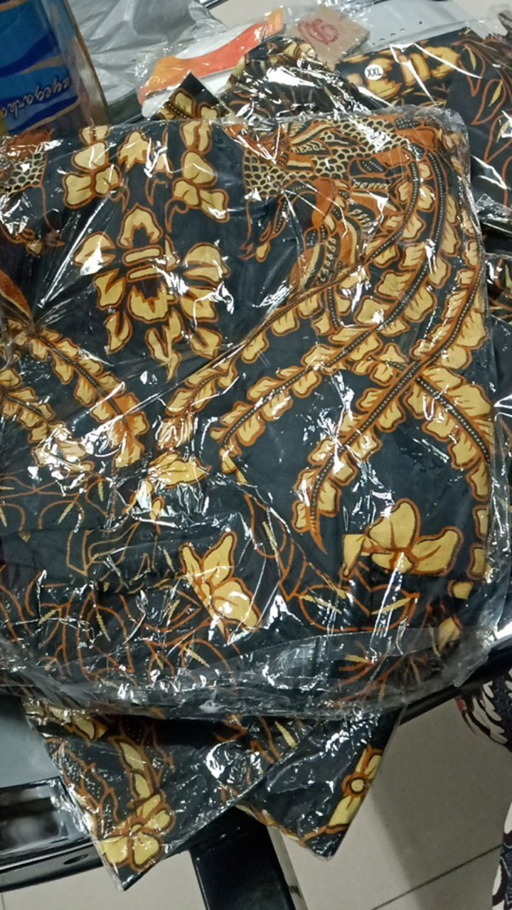 Manuk Tarung Kuning Abadi Batik Couple Batik Keluarga Hem Kemeja Gamis Tunik Blouse Atasan Anak 003