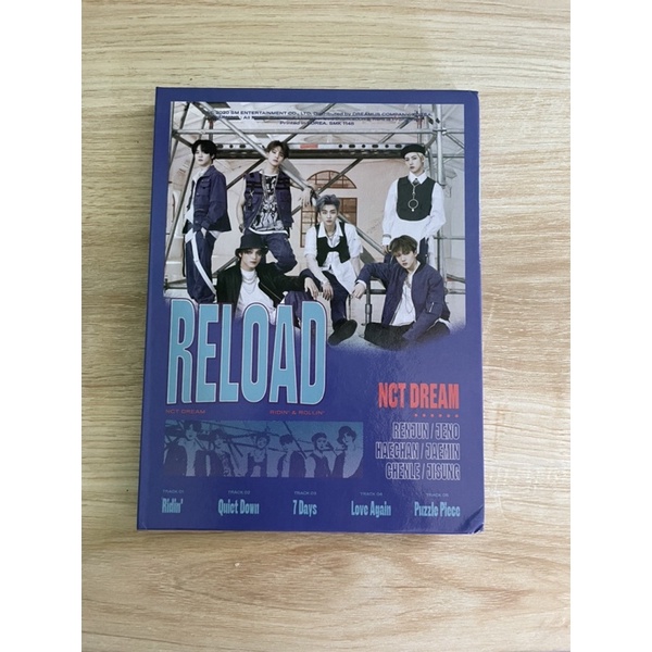 WTS UNSEALED ALBUM NCT DREAM RELOAD