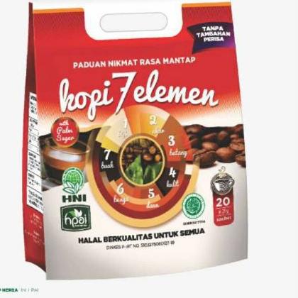 

VH5❅ Kopi 7 Elemen HNI HPAI 20 Sachet Harga Murah