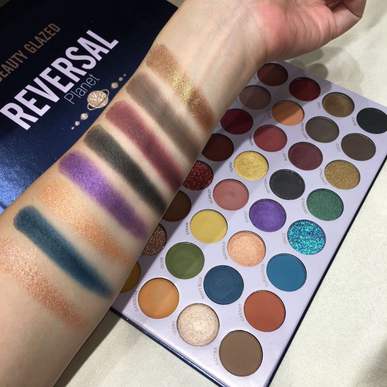 (READY &amp; ORI) Beauty Glazed 40 Colors Reversal Planet Pigmented Shimmer Eyeshadow Pallete - B71 B 71