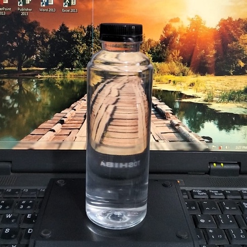 Botol Almond 250ml - botol almond 250ml