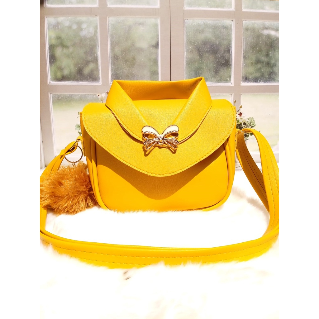 Tas Slempang Dasi Wanita, Tas Slempang Bahu , Tas Slempang Wanita Trendy, Tas Slempang Dasi Wanita