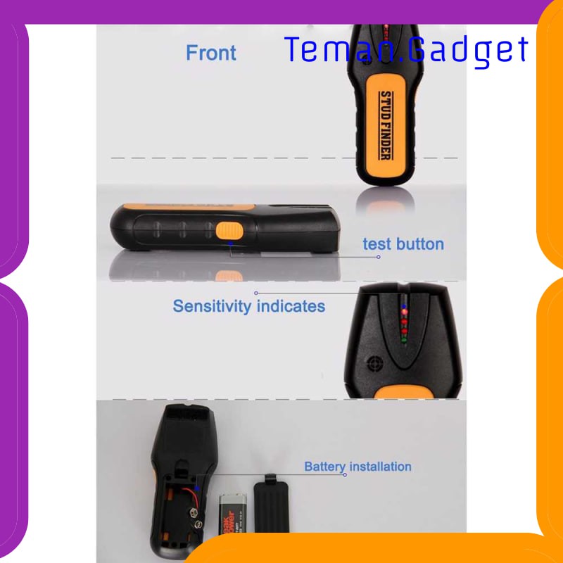 TG-DE065 Stud Finder Detektor Logam Wire Wall Scanner - TS78B