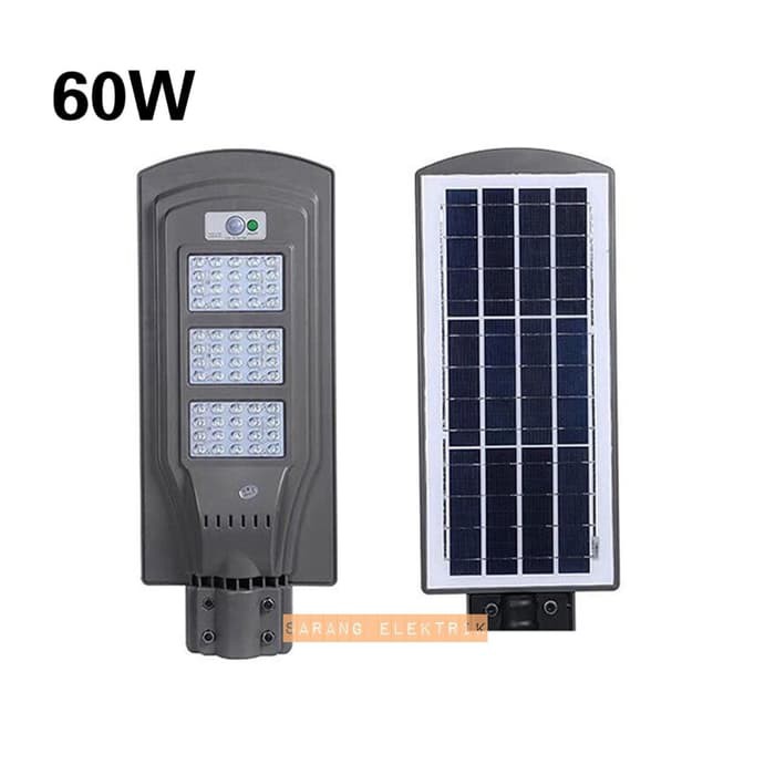 ni246 Lampu Jalan PJU SolarCell Panel Surya LED 60W Solar Cell