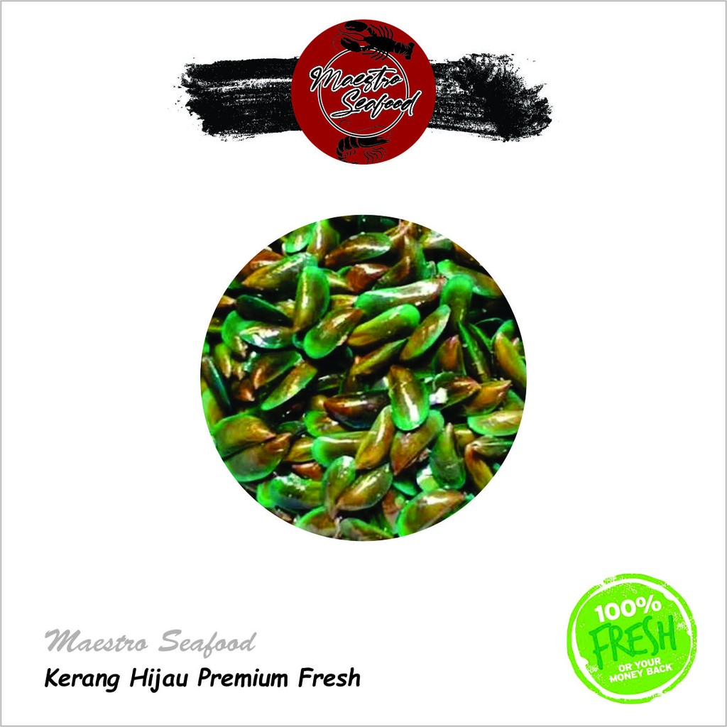 

Kerang Hijau Premium Fresh - 1.000 gr