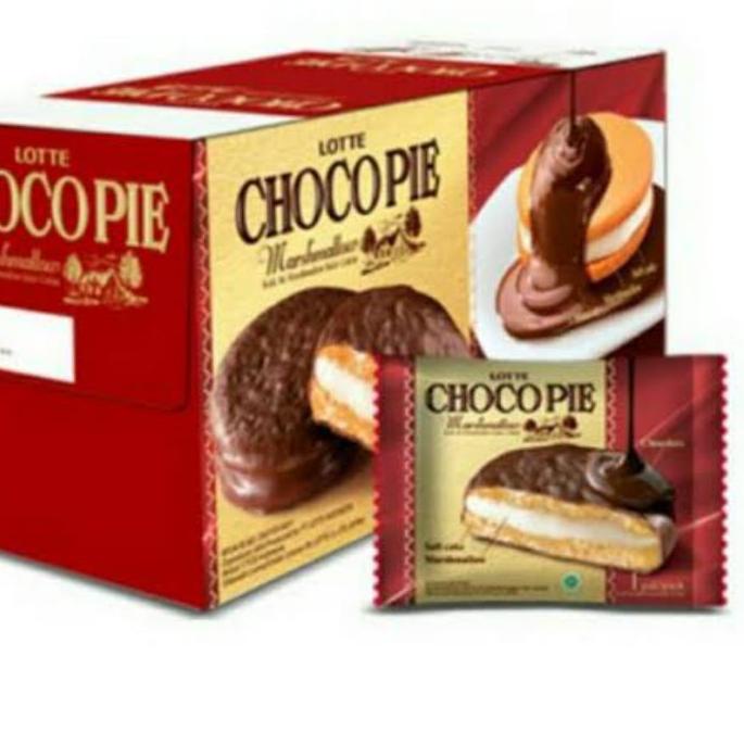 

10.10 MALL TERMURAH LOTTE CHOCO PIE / BISKUIT CHOCOPIE COKLAT / SOFTCAKE MARSHMALLOW MURAH / SNACK COKELAT !!