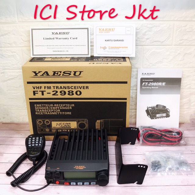 Radio Rig Yaesu FT 2980 Original Garansi Resmi