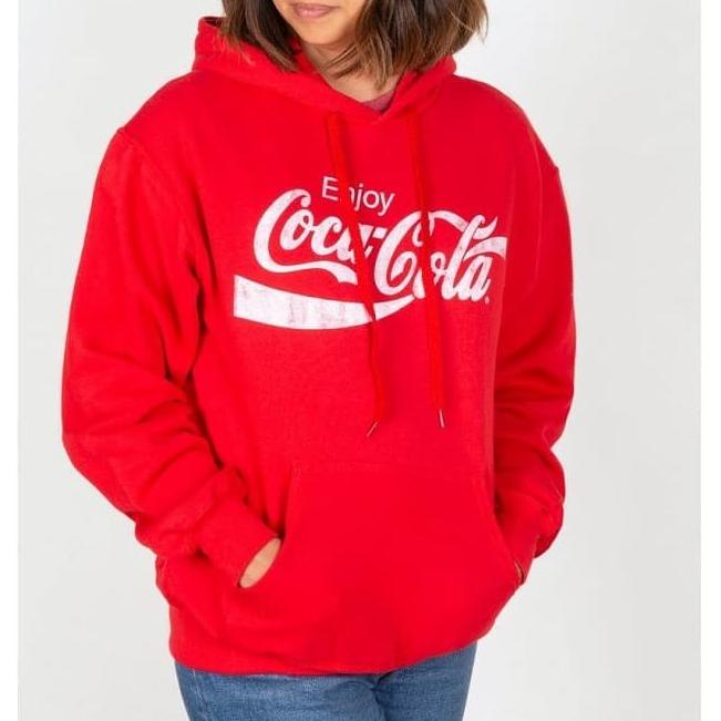 jaket hoodie sweater coca cola