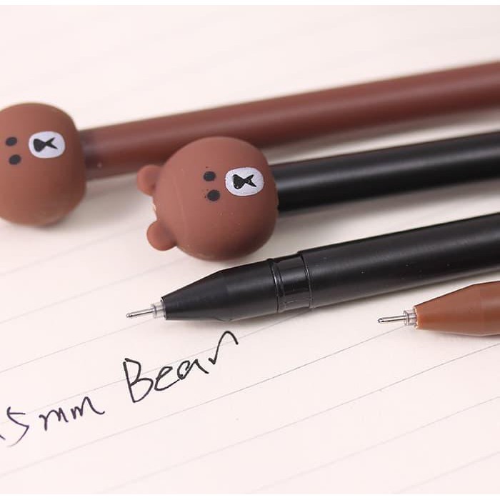

PULPEN MOTIF BERUANG COKELAT PAKET HEMAT