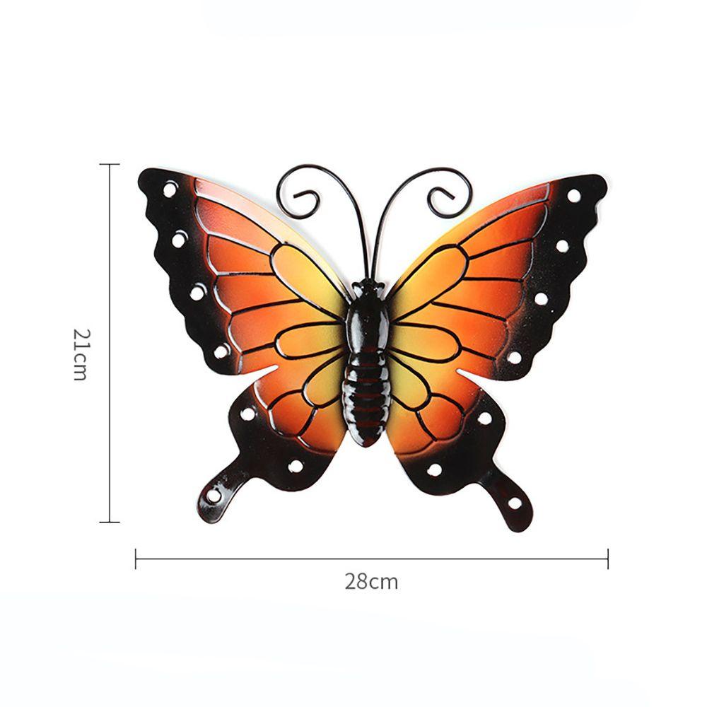 Solighter Simulasi Kupu-Kupu Patung Warna-Warni Indoor Outdoor Ruang Tamu Kamar Tidur Perlengkapan Taman