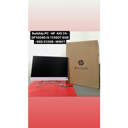 BuildUp PC HP AIO 24-DF1009D I5 1135G7 8GB -SSD 512GB -WIN11