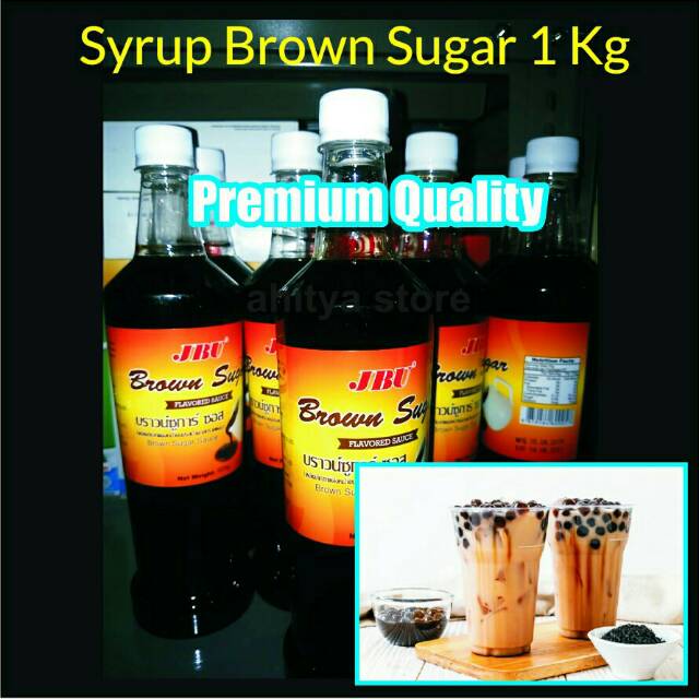 

Brown Sugar Syrup 1 Kg Untuk Pemanis Aneka Jenis Minuman dan Bubuk Minuman Kekinian