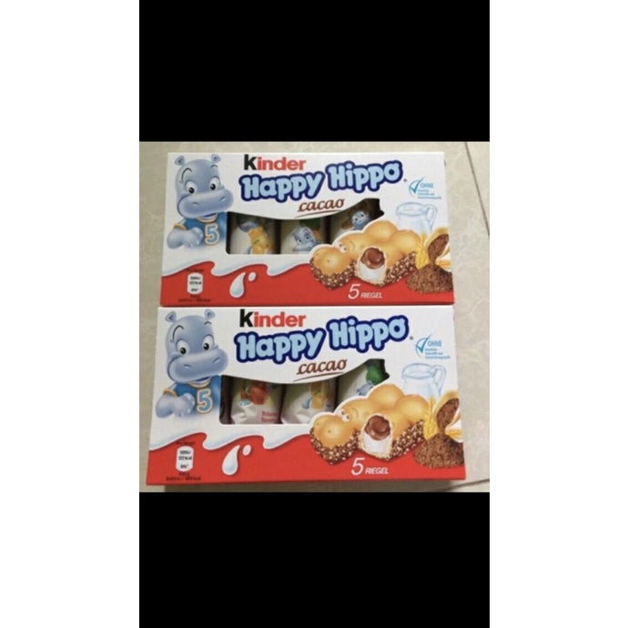 

PROMO Kinder Happy Hippo Cacao / Hazelnut MURAH