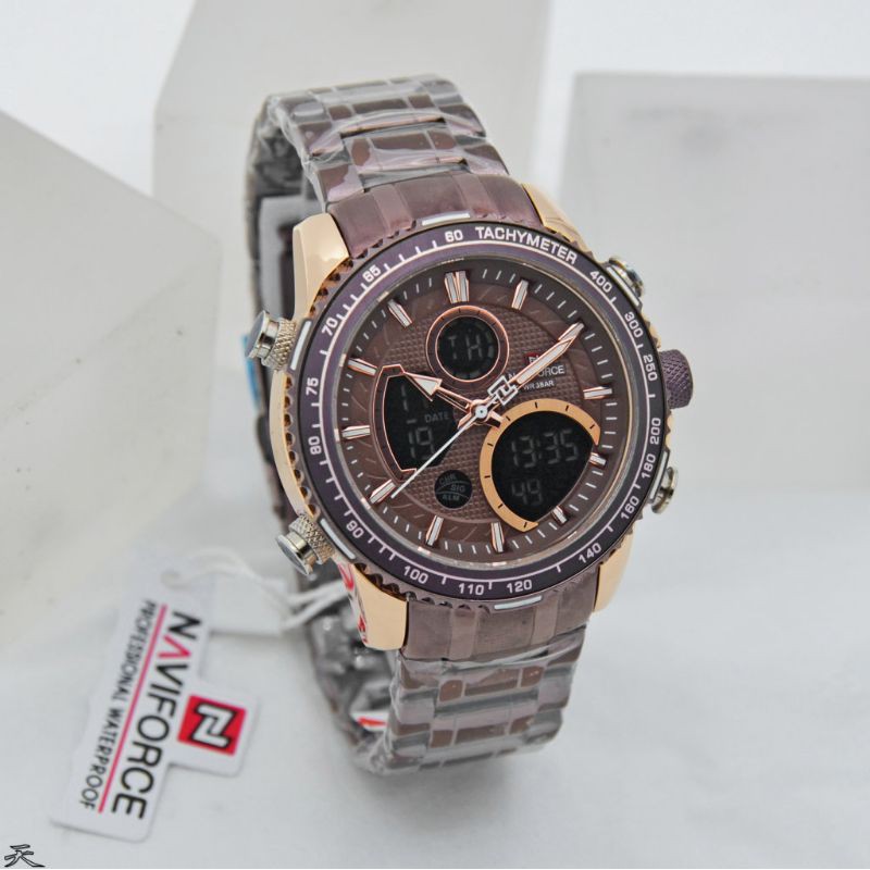 Jam Tangan Pria Naviforce Original NF9182MS Garansi 1 Tahun