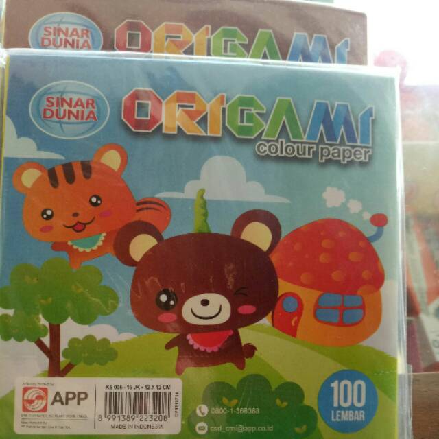 

Origami 12 x 12 isi 100 lembar
