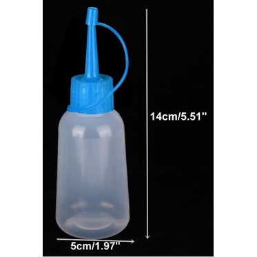 Glue Applicator Plastic Squeeze Bottle - Botol Lem