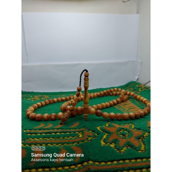 tasbih getah kayu damar