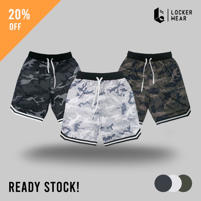 Celana Pendek Celana Pendek Olahraga Sport Sweatpants Lari Gym Running Training Pria - Hitam, XL (G3