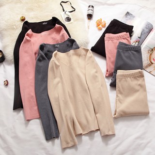  Celana  jeans lebar kaki celana  pinggang tinggi wanita 