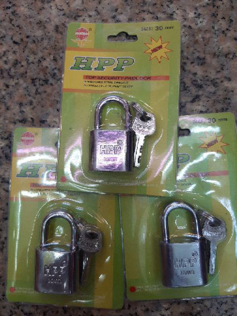 Gembok Putih 30 Mm Leher Pendek Hpp