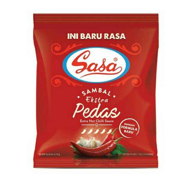 

Sasa sambal extra Hot 24x9 gr