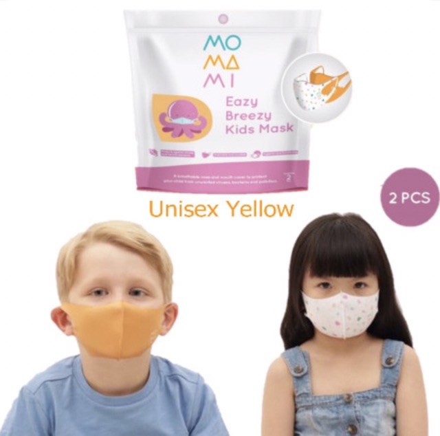 MOMAMI EASY BREEZY KIDS MASK ISI 2 / MASKER