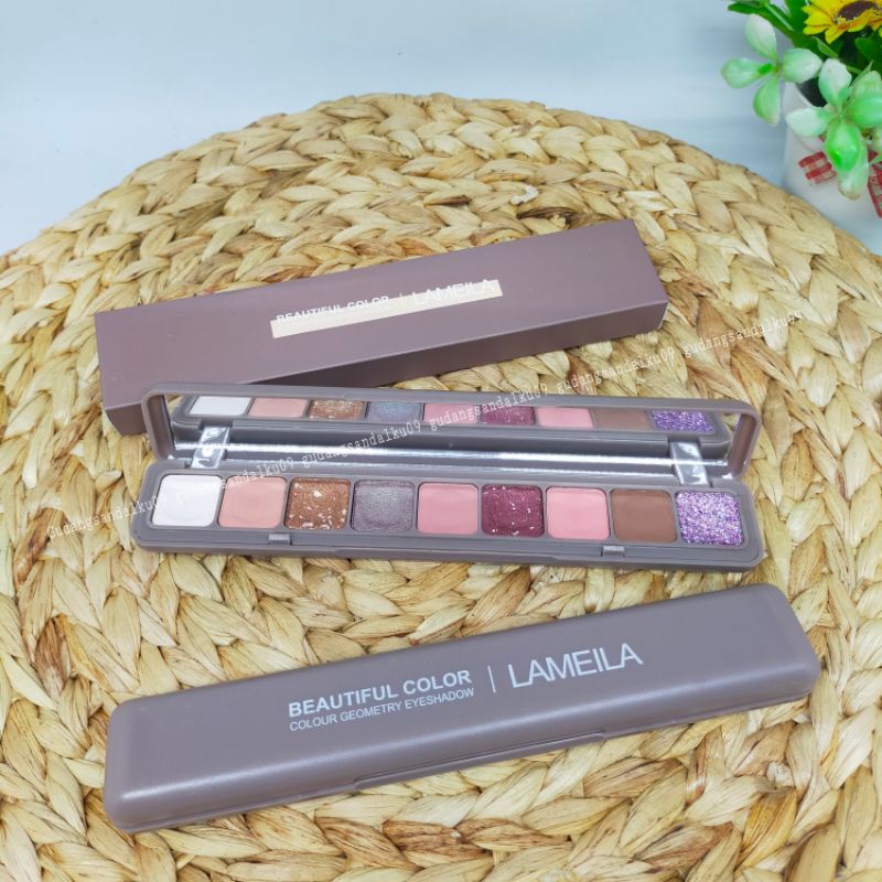 Korean Eyeshadow Palette Eyeshadow Murah Matte Eyeshadow Palet 9 Warna Waterproof