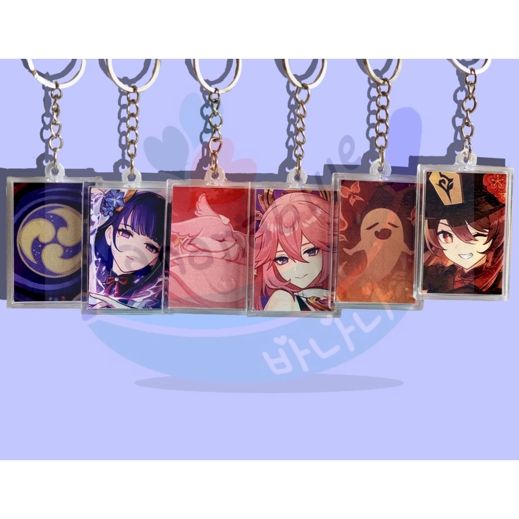 vananablue - (part 2) GANTUNGAN KUNCI GENSHIN IMPACT MURAH - KEYCHAIN GENSHIN IMPACT - 5 STAR CHARAC