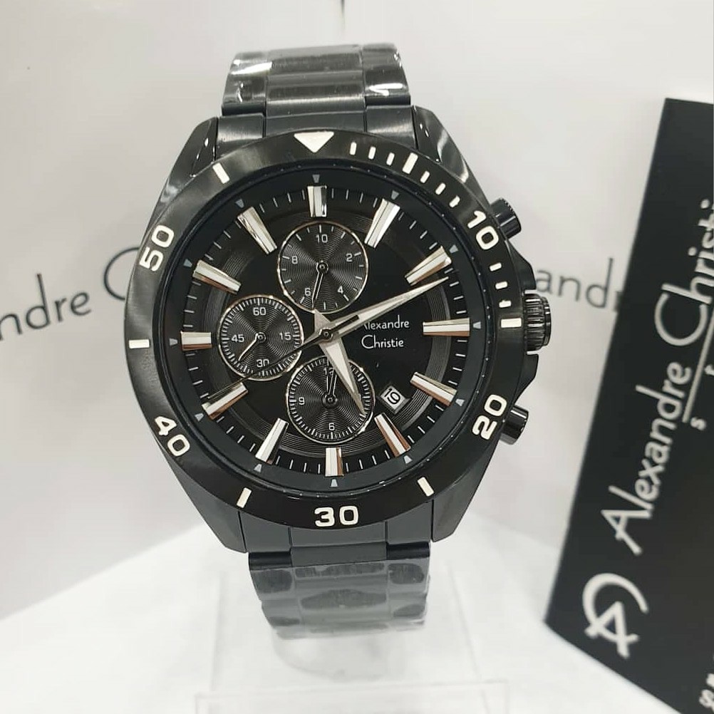 AC alexandre Christie AC 6525  pria original stainless steel black