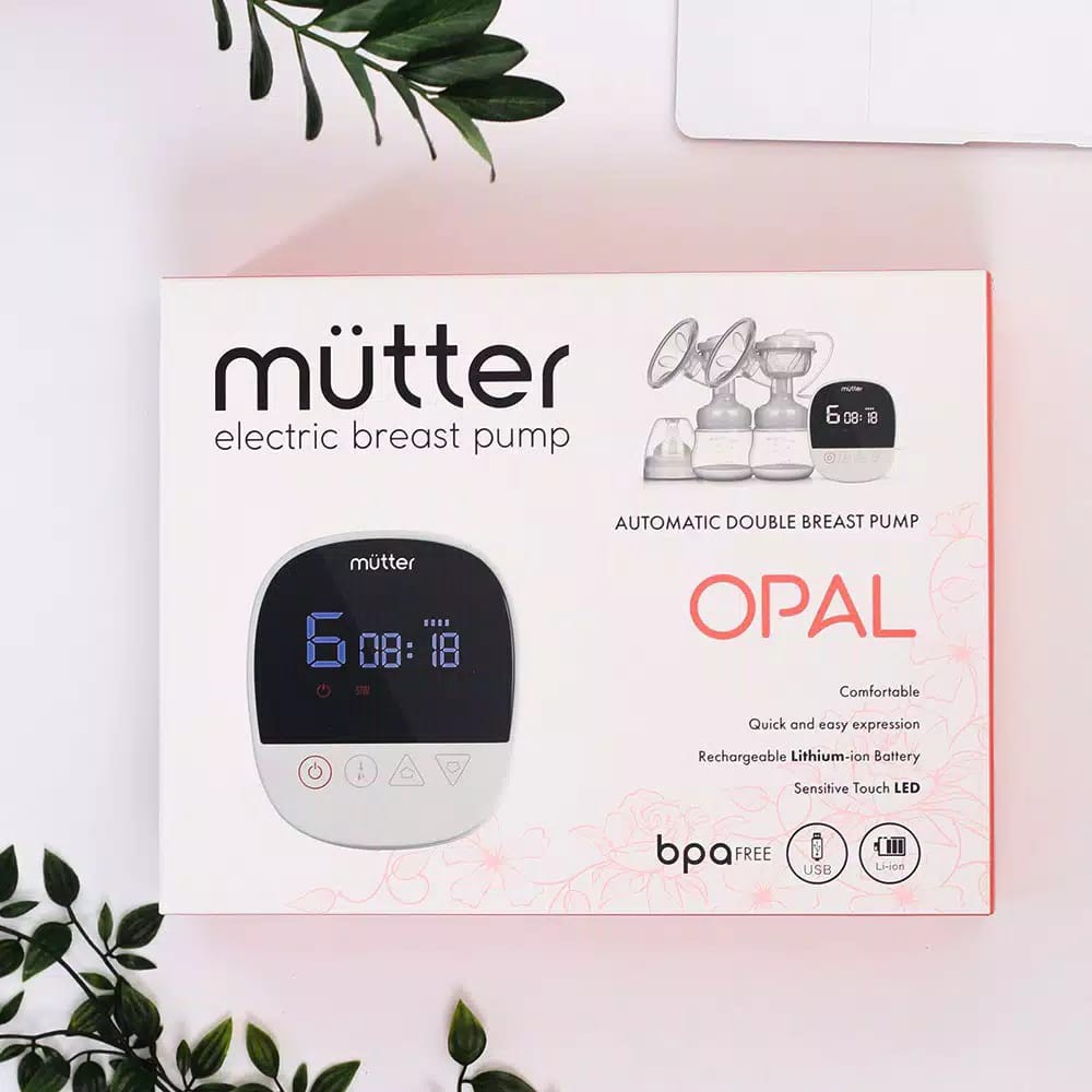 Pompa Asi Elektrik Mutter Double Pump Electric Breast Pump Bisa Diisi Ulang