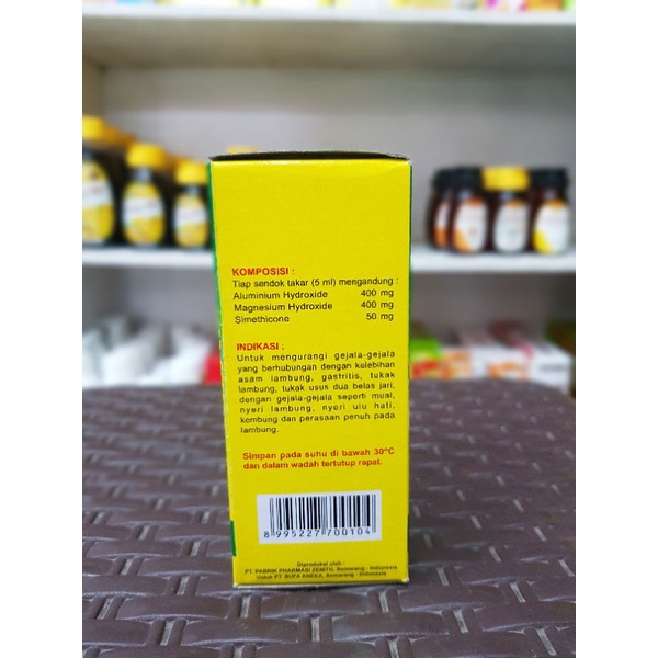 Bufantacid Forte Syrup 60ML/Obat Sakit Maag