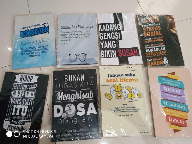 Hiasan Dinding Poster Kayu Al-171