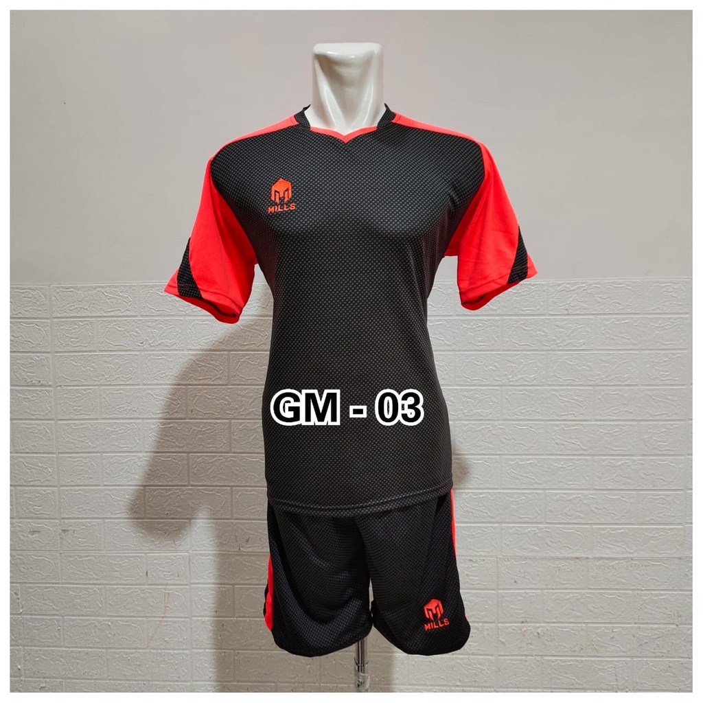 Baju dan Celana Futsal Printing Motif Polos Garis Bermacam Pilihan Set Jersey Futsal Printing Murah