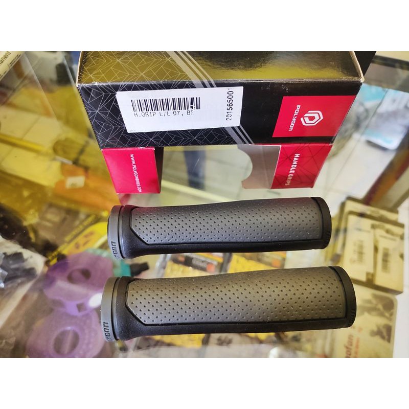 Handgrip Hand Grip Handle Grip Sepeda Hanspat Hansfat Karet Hanspat Sepeda POLYGON