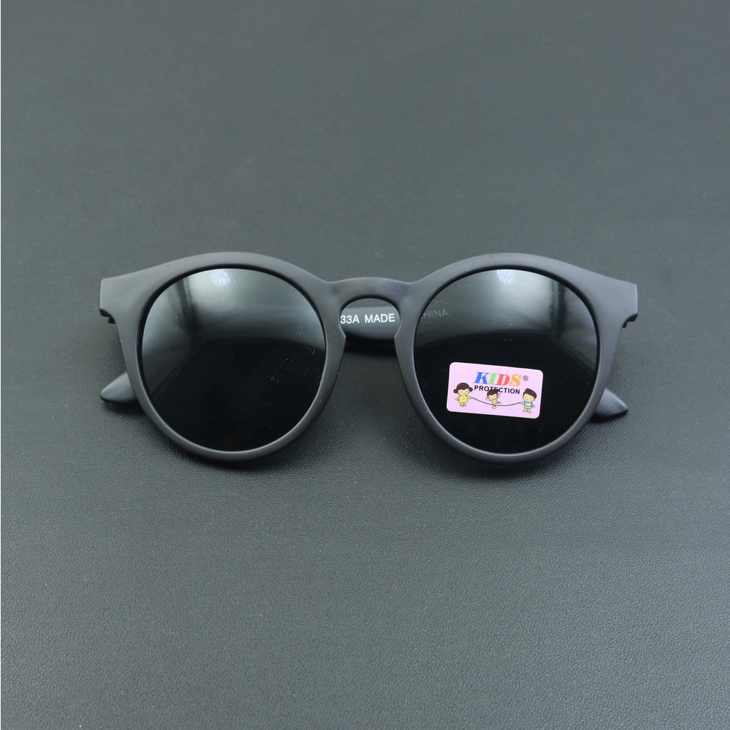 433/KACAMATA FASHION ANAK LUCU KEKINIAN/KACAMATA ANAK HITAM GAYA MURAH/KACAMATA ANAK WANITA-HITAM